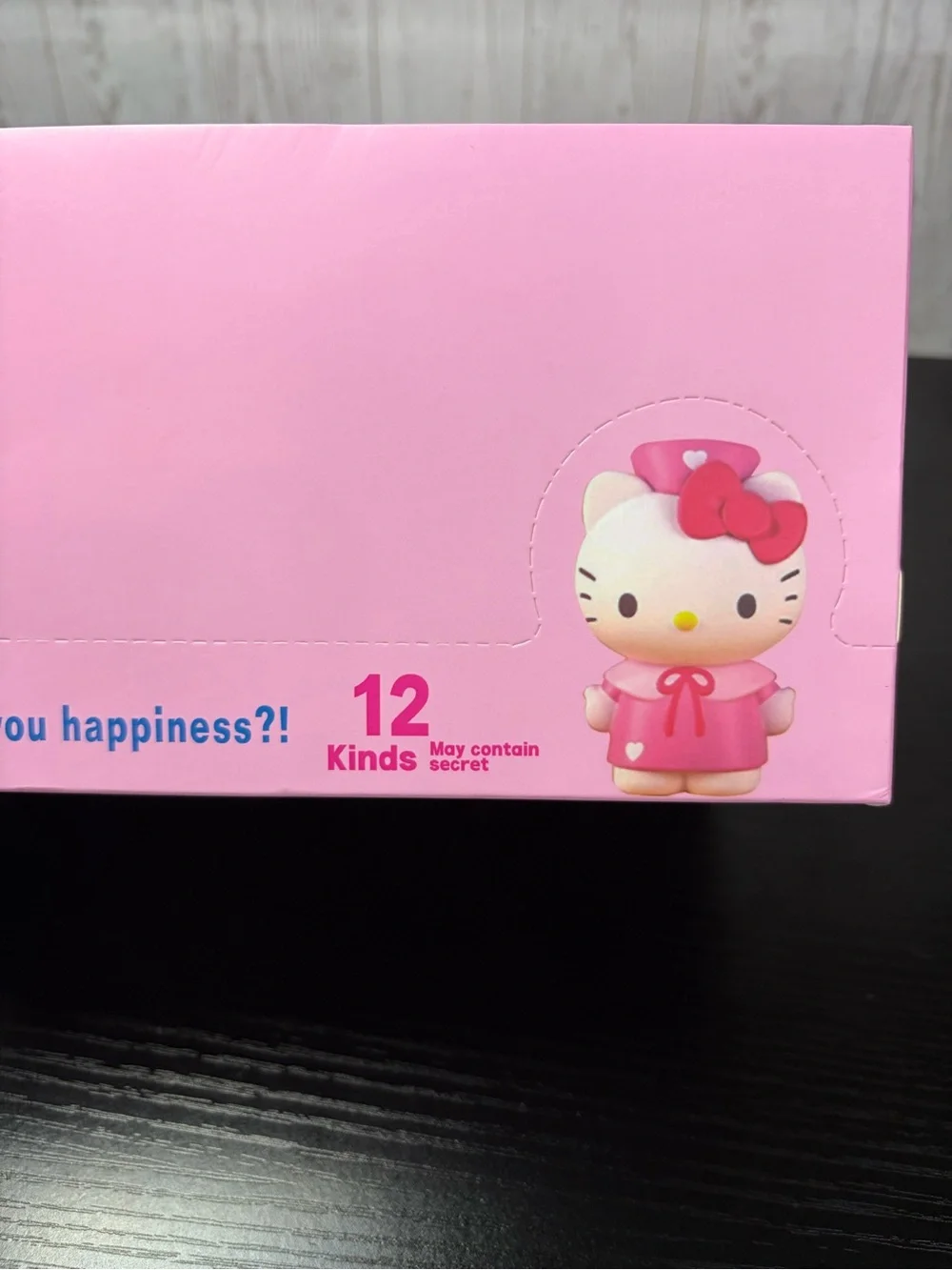 Cute Hello Kitty HIPPERS Decorative Mini Figure - Pink & Blue